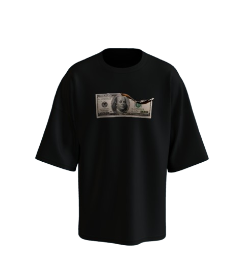 Money Overflow Oversize Tee