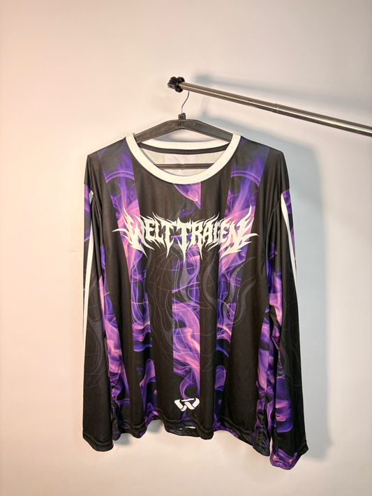 Welt Tragen Inferno 44 Jersey Oversized Full Sleeve Printed T-Shirt for Men & Women