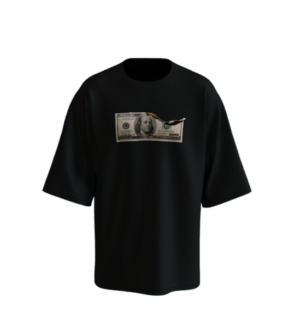 Money Overflow Oversize Tee
