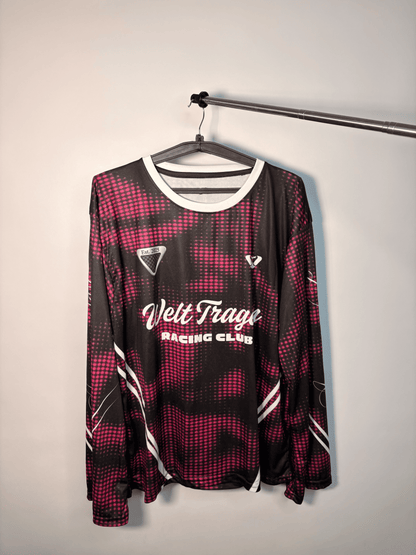 Welt Tragen Apex Racing Club Jersey Oversized Full Sleeve Printed T-Shirt for Men & Women