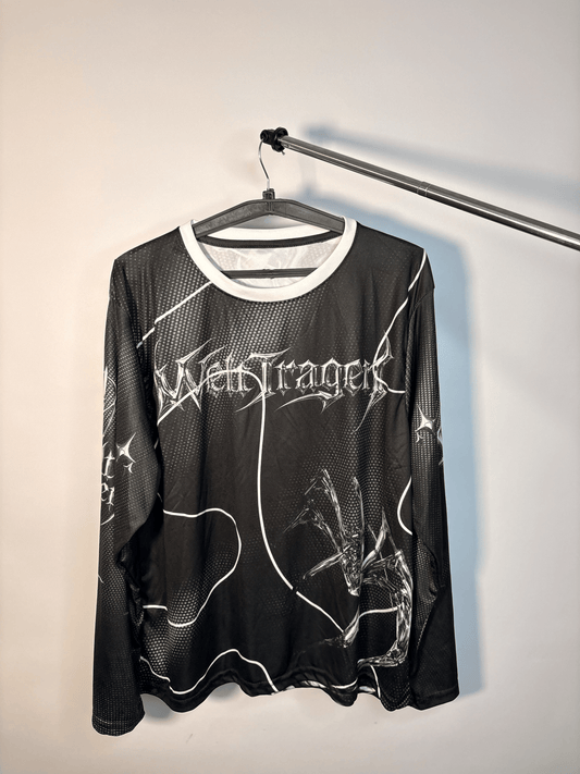 Welt Tragen Steel Phantom Oversized Printed Jersey | Full Sleeve Unisex