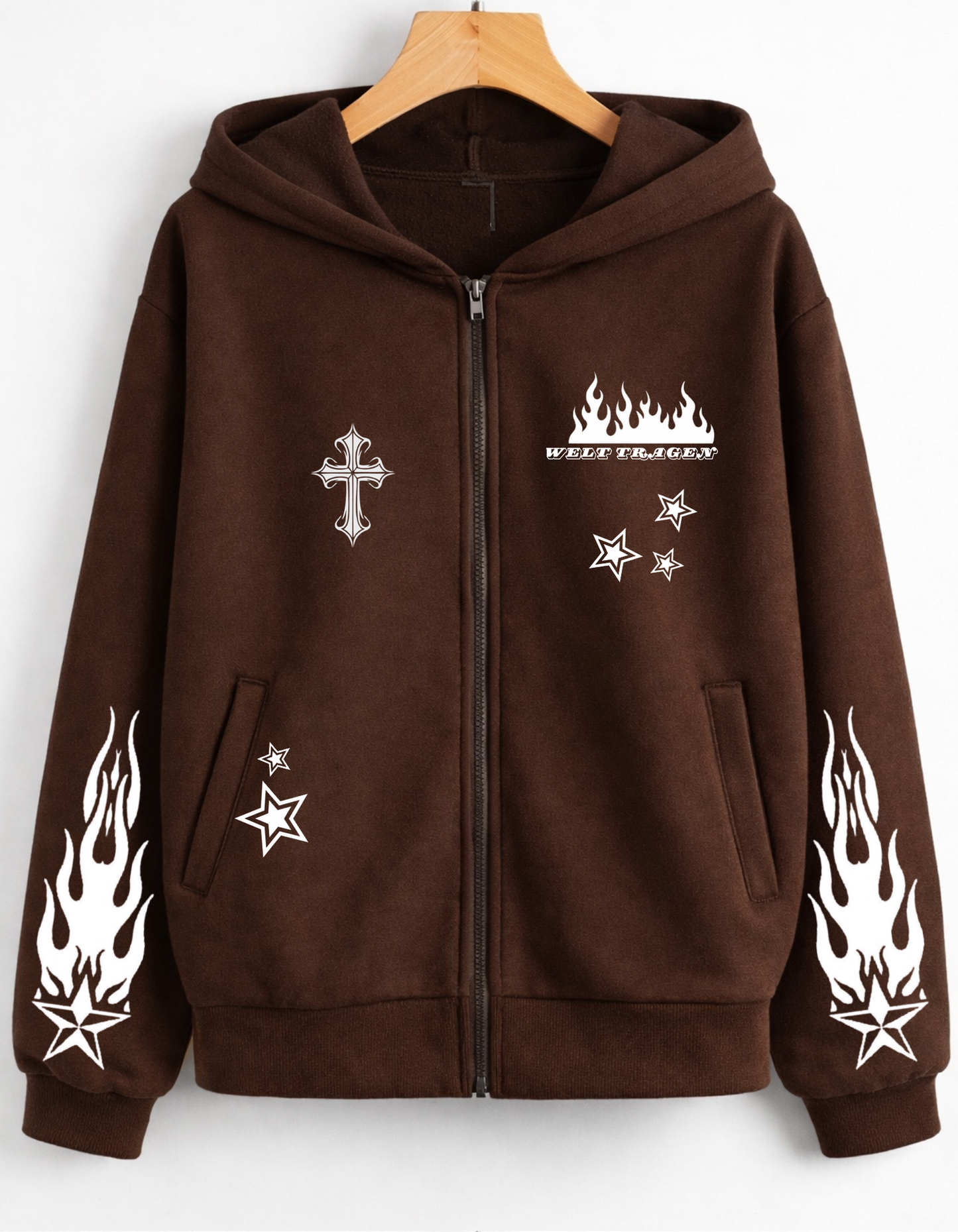 Inferno Faith Zipper Hoodie
