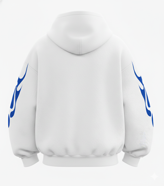 Blue Phoenix Oversized Hoodie
